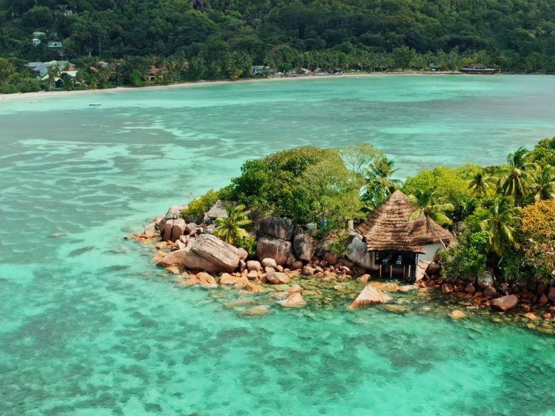 Sejšeli snimljeni iz drona